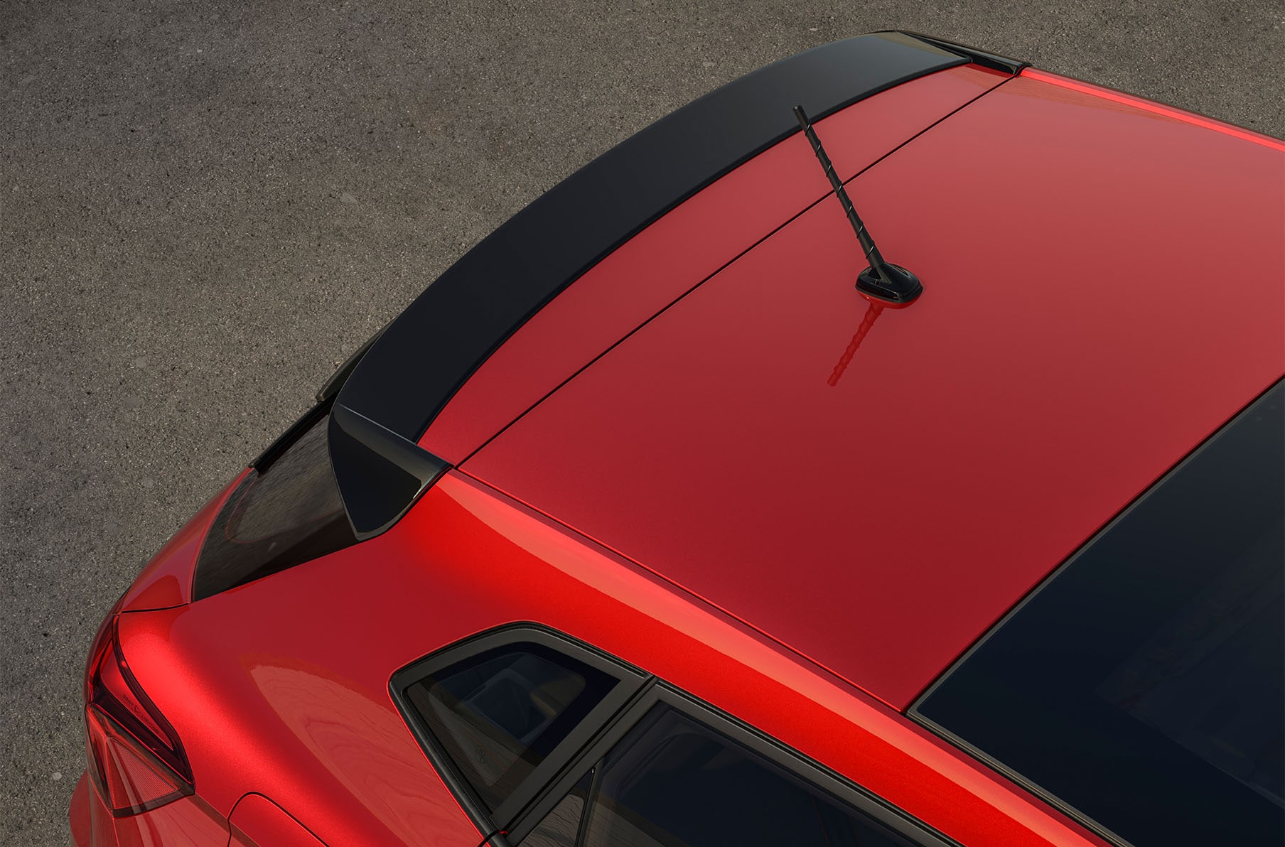Black Roof Spoiler