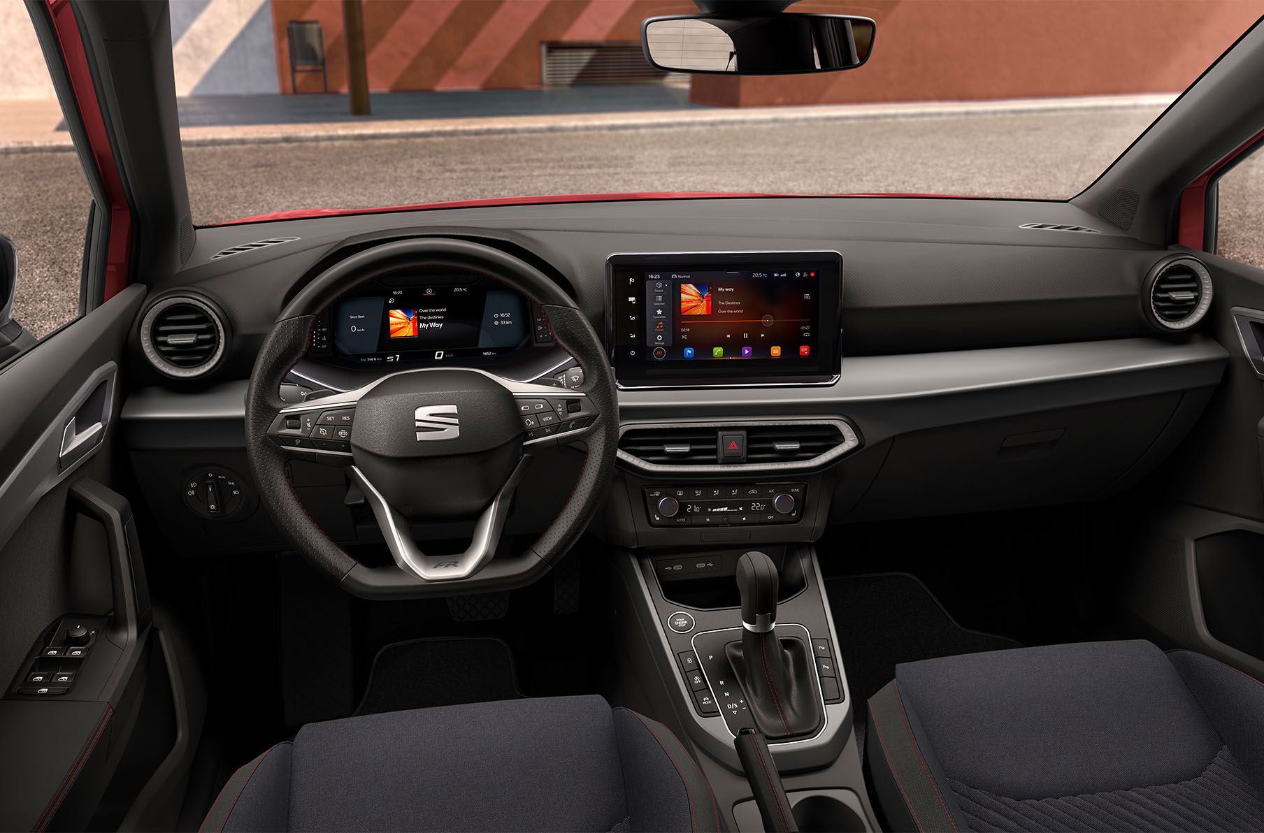 Dashboard in Dark Aluminium Matte